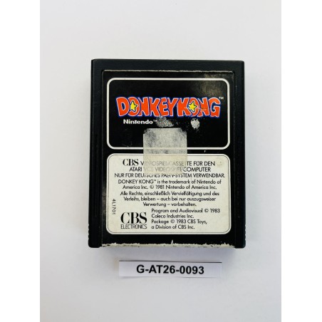 Donkey Kong Atari 2600