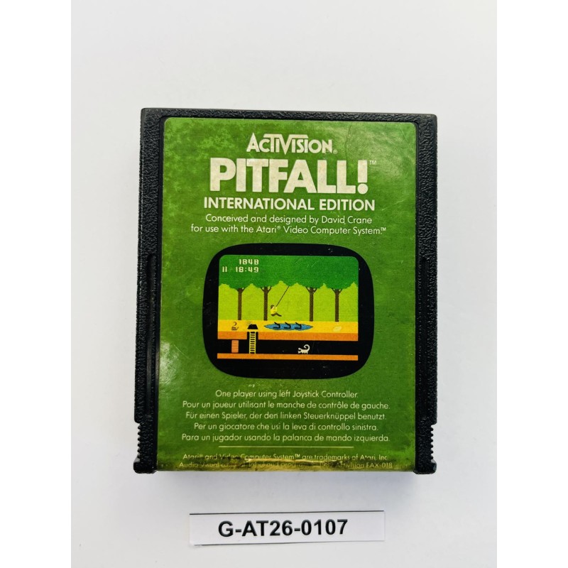 Pitfall! International Edition Atari 2600