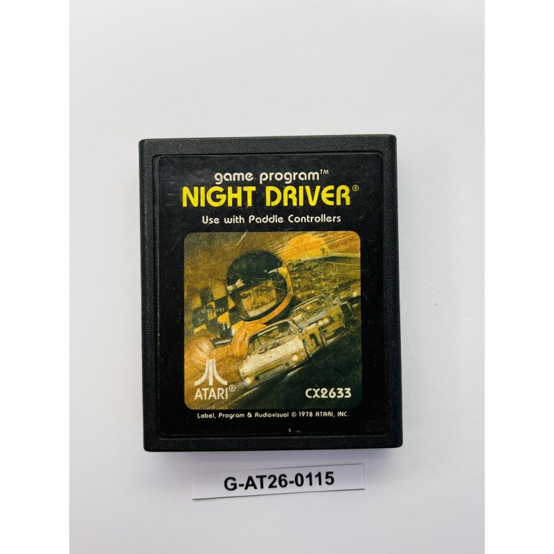 Night Driver Atari 2600