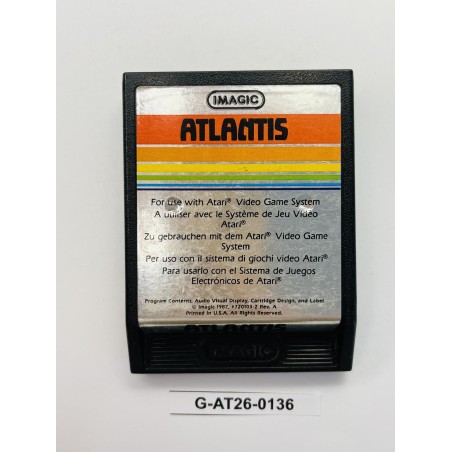 Atlantis Atari 2600