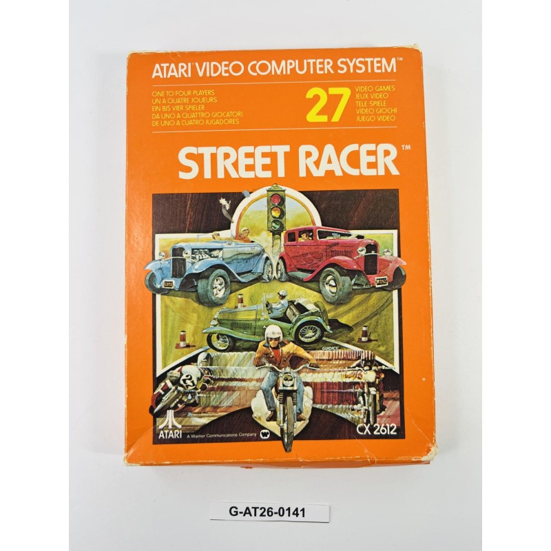 Street Racer Atari 2600