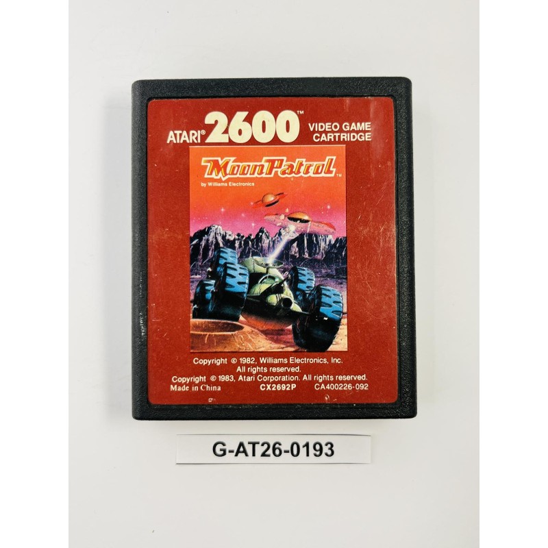 Moon Patrol Atari 2600