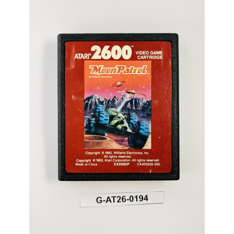 Moon Patrol Atari 2600