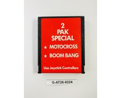 2 Pak Special: Motocross / Boom Bang Atari 2600