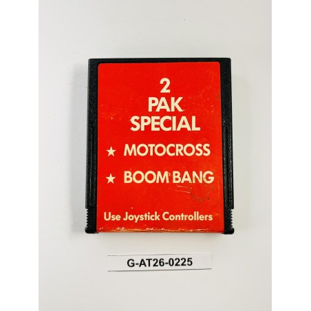 2 Pak Special: Motocross / Boom Bang Atari 2600