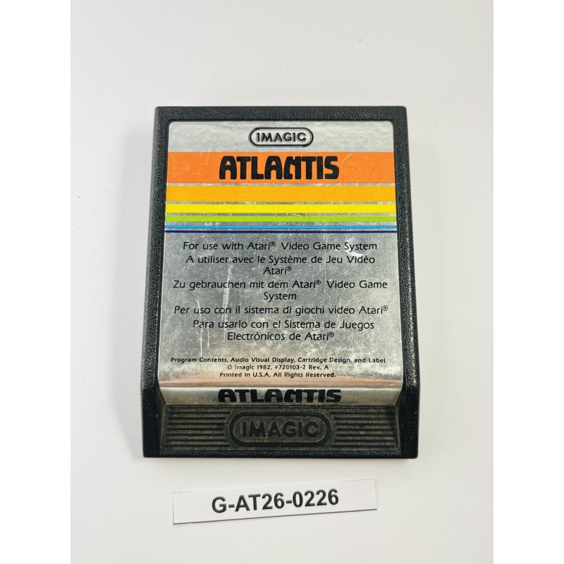 Atlantis Atari 2600