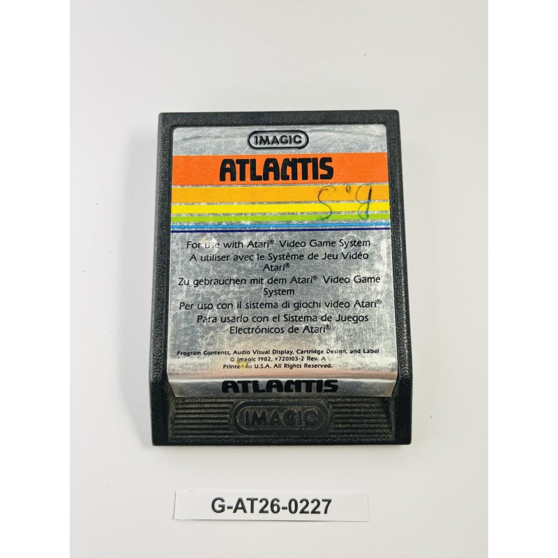 Atlantis Atari 2600