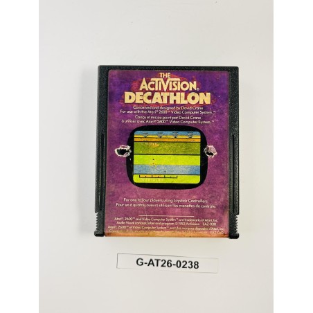 The Activision Decathlon Atari 2600