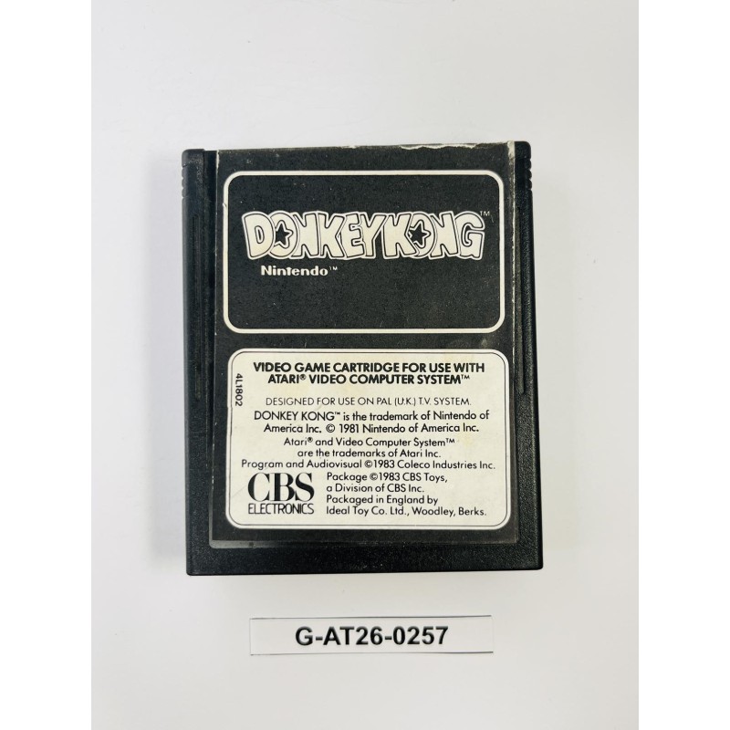 Donkey Kong Atari 2600