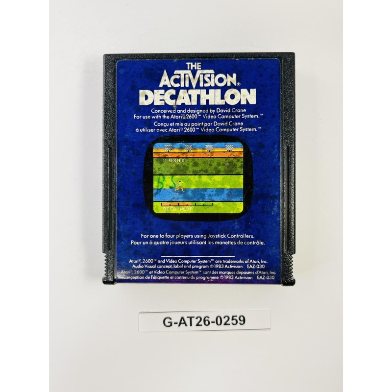 The Activision Decathlon Atari 2600