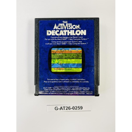 The Activision Decathlon Atari 2600