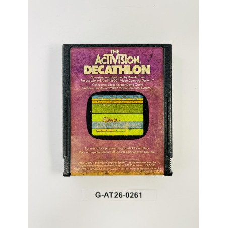 The Activision Decathlon Atari 2600