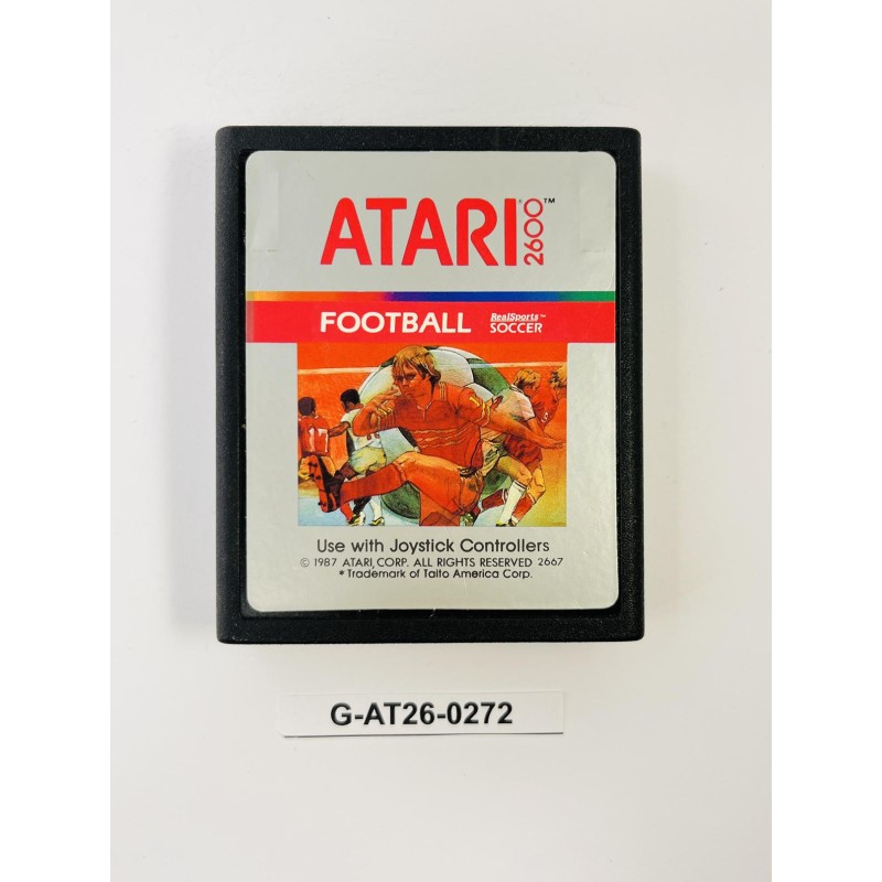 Football RealSports Soccer Atari 2600