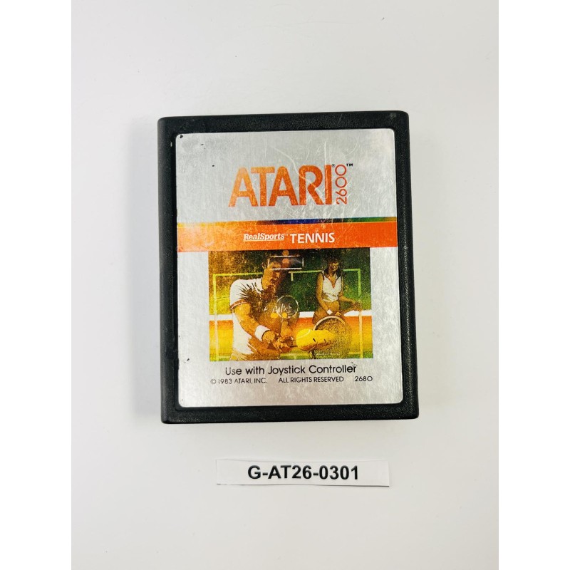 RealSports Tennis Atari 2600