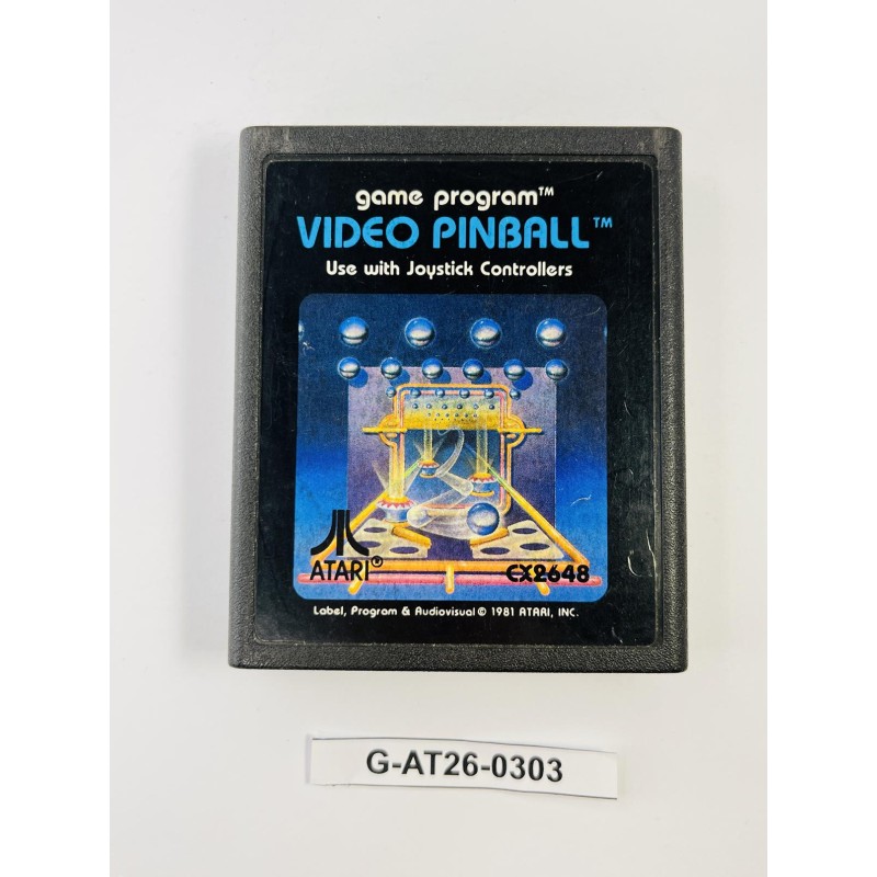 Video Pinball Atari 2600