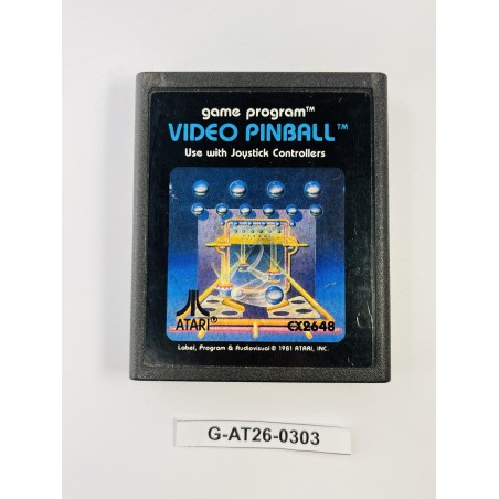 Video Pinball Atari 2600