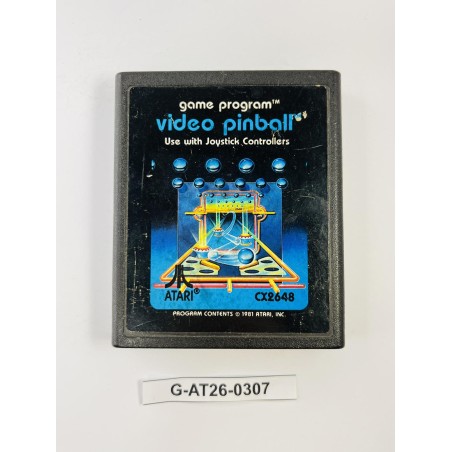 Video Pinball Atari 2600
