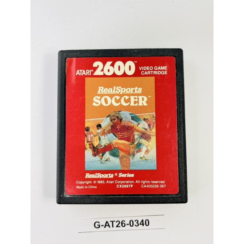 RealSports Soccer Atari 2600