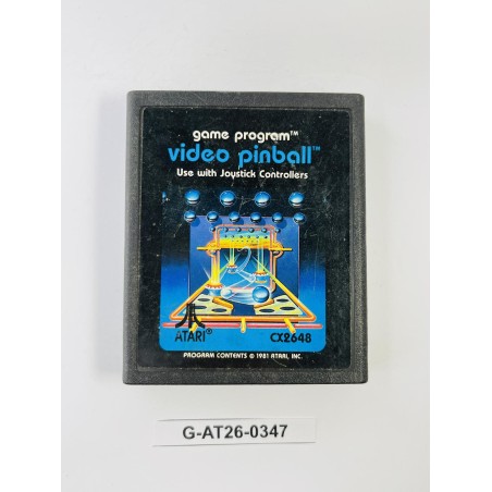 Video Pinball Atari 2600