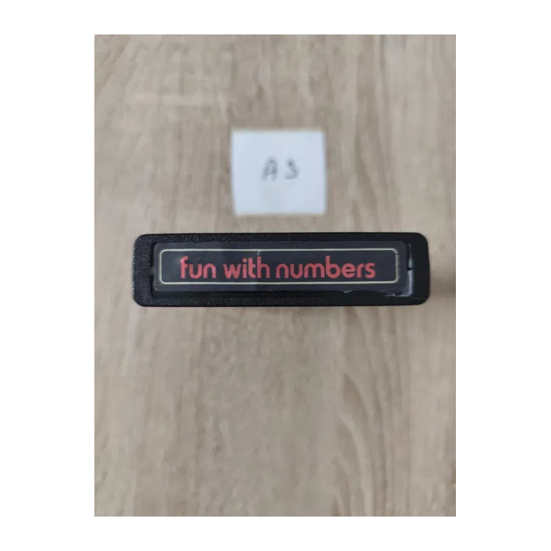 Game Program Fun With Numbers Atari 2600
