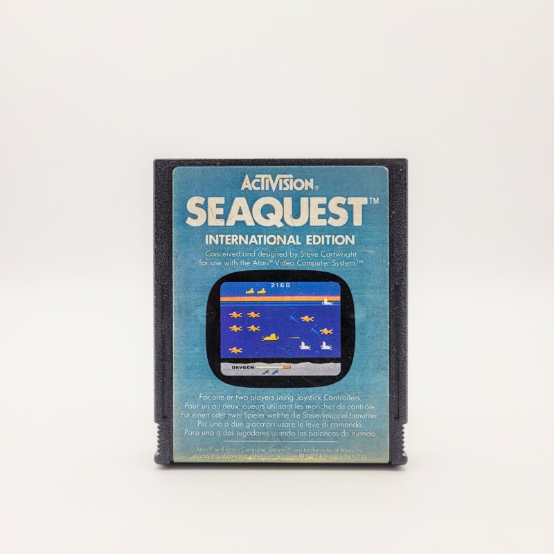 Seaquest International Edition Atari 2600