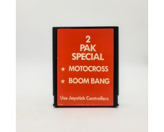 2 Pak Special: Motocross / Boom Bang Atari 2600