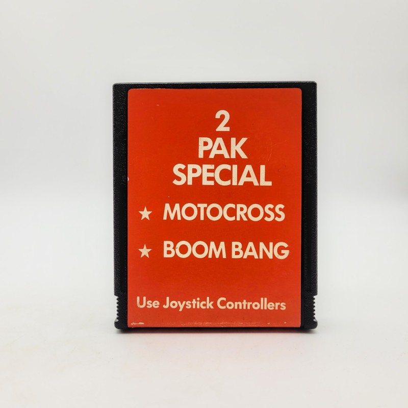 2 Pak Special: Motocross / Boom Bang Atari 2600