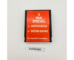 2 Pak Special: Motocross / Boom Bang Atari 2600