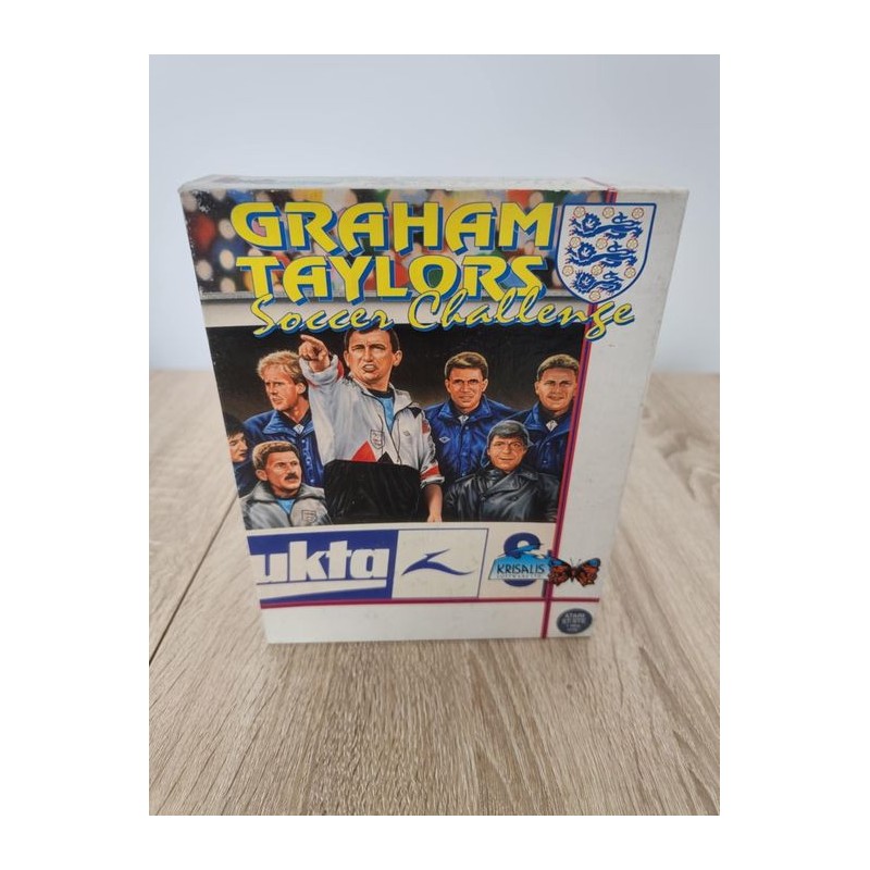 Graham Taylors Gra Atari ST w boxie