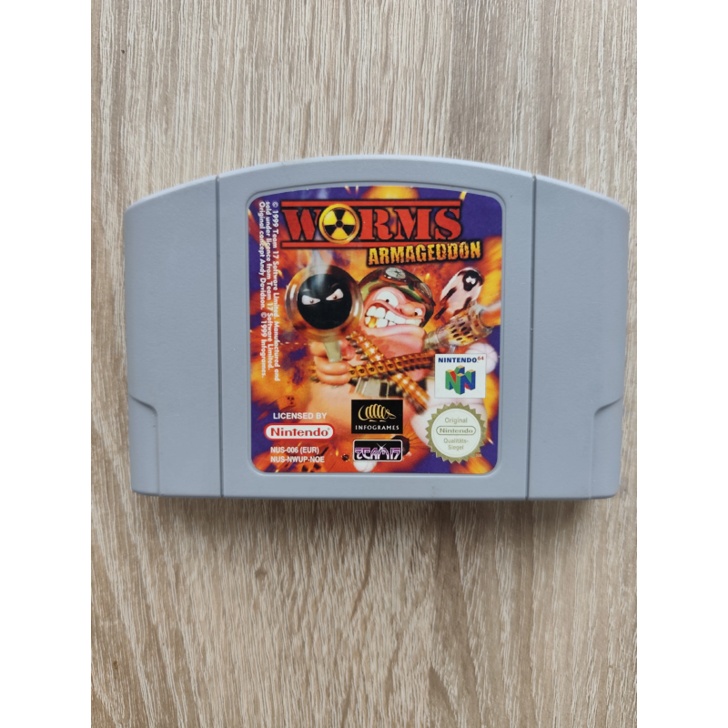 Worms Armageddon Nintendo 64