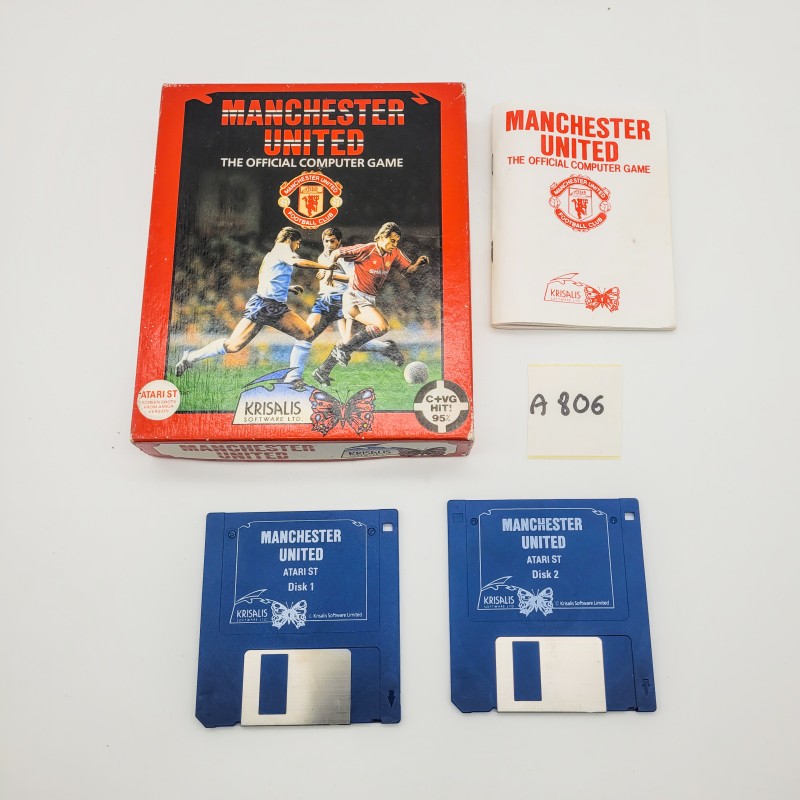 Manchester United The Official Computer Game Atari ST