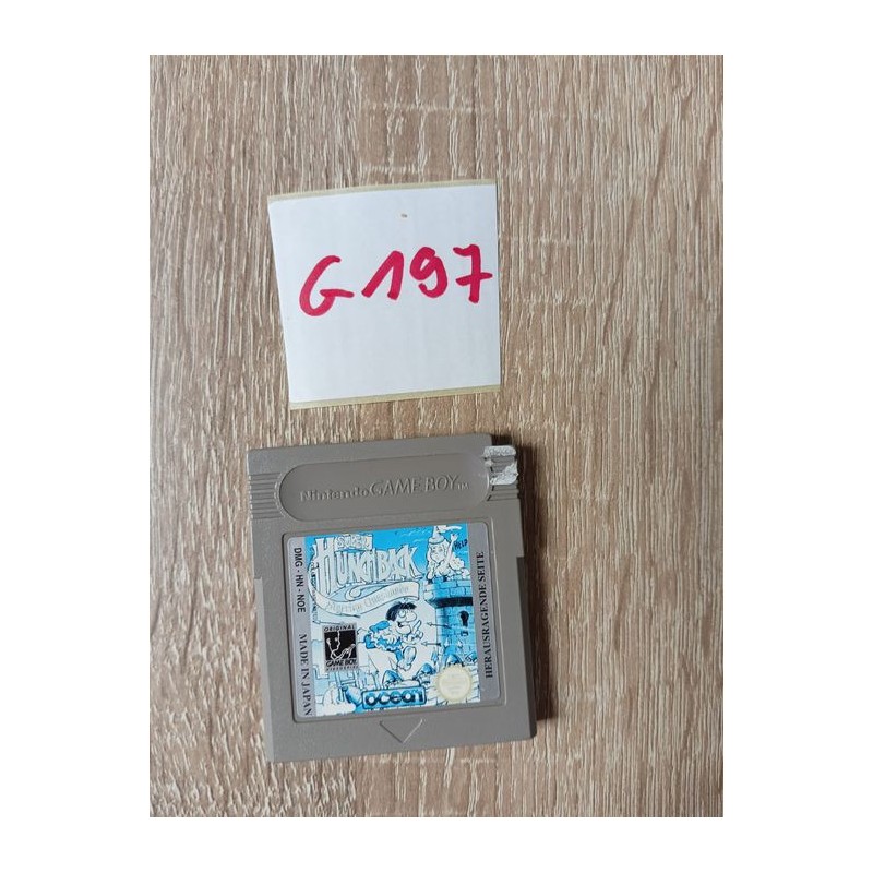 Super Hunchback Game Boy Nintendo