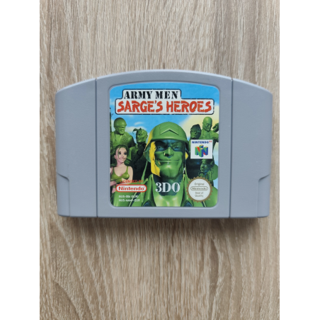 Army Men Sarges Heroes Nintendo 64