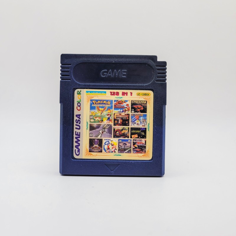128 in 1 Game USA Color Nintendo Game Boy (GB)