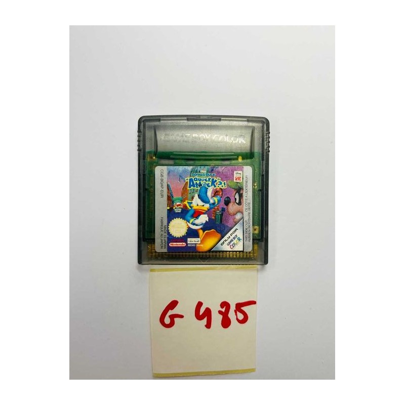 Donald Duck "Quack Attack?!" Game Boy Color (GBC)
