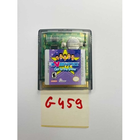 'N Sync: Get to the Show Game Boy Color (GBC)