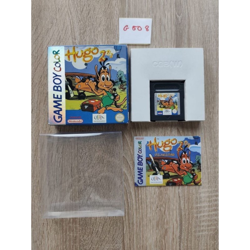 Hugo 2 1/2 Gameboy Color Gra BOX Nintendo