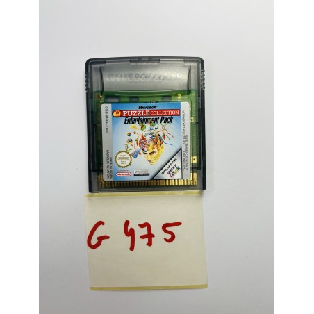 Microsoft Puzzle Collection Entertainment Pack Nintendo Game Boy Color (GBC)