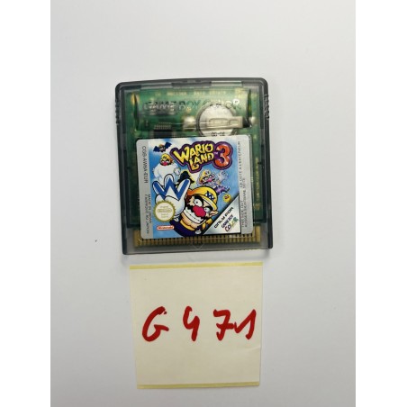Wario Land 3 Nintendo Game Boy Color (GBC)