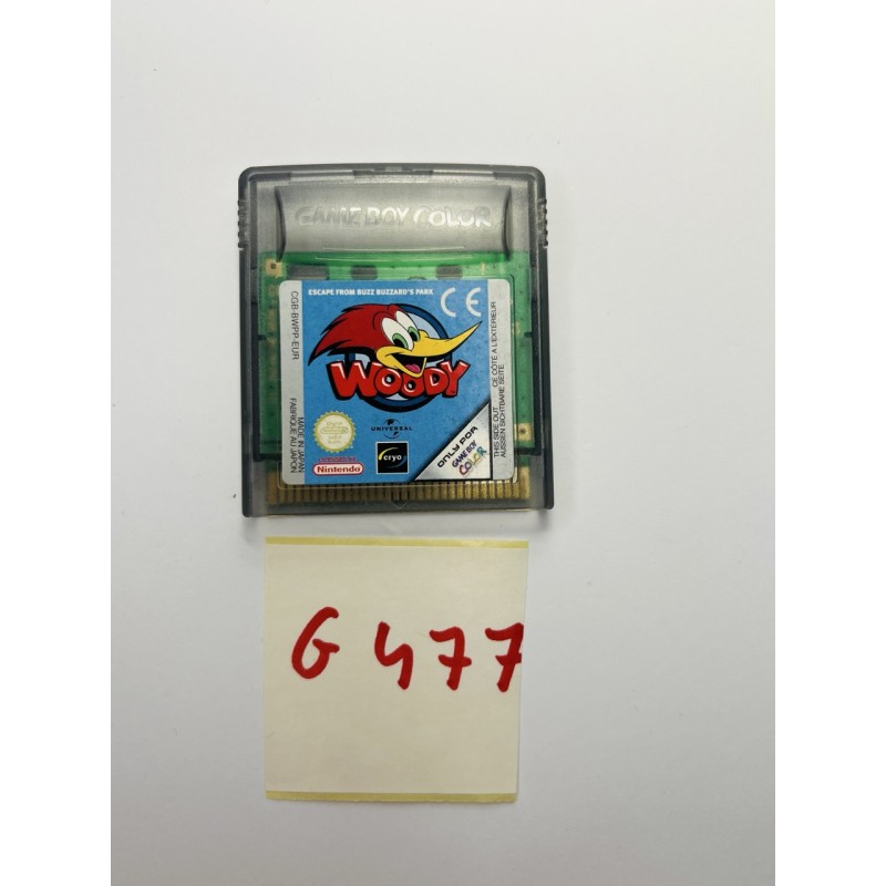 Woody Woodpecker: Escape from Buzz Buzzard's Park Nintendo Game Boy Color (GBC)