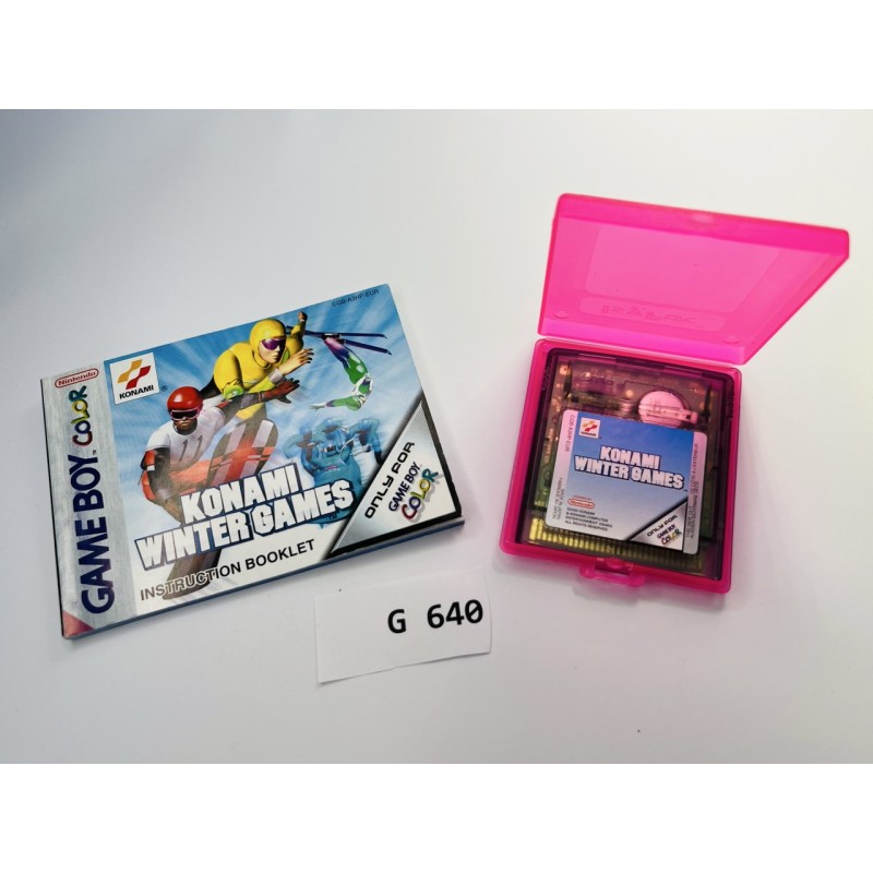 Konami Winter Games Nintendo Game Boy Color (GBC)