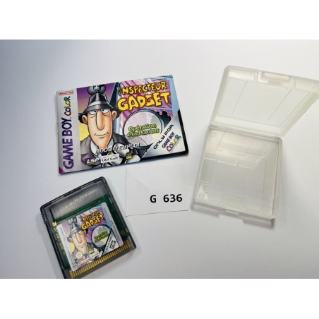 Inspecteur Gadget: Opération Madkactus Nintendo Game Boy Color (GBC)