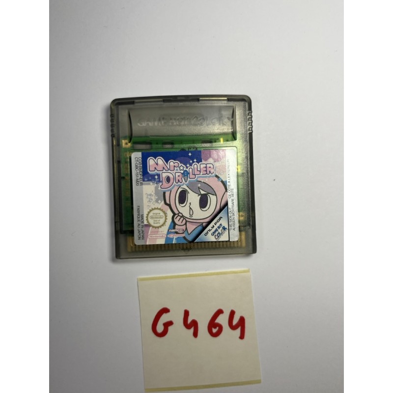 Mr. Driller Nintendo Game Boy Color (GBC)