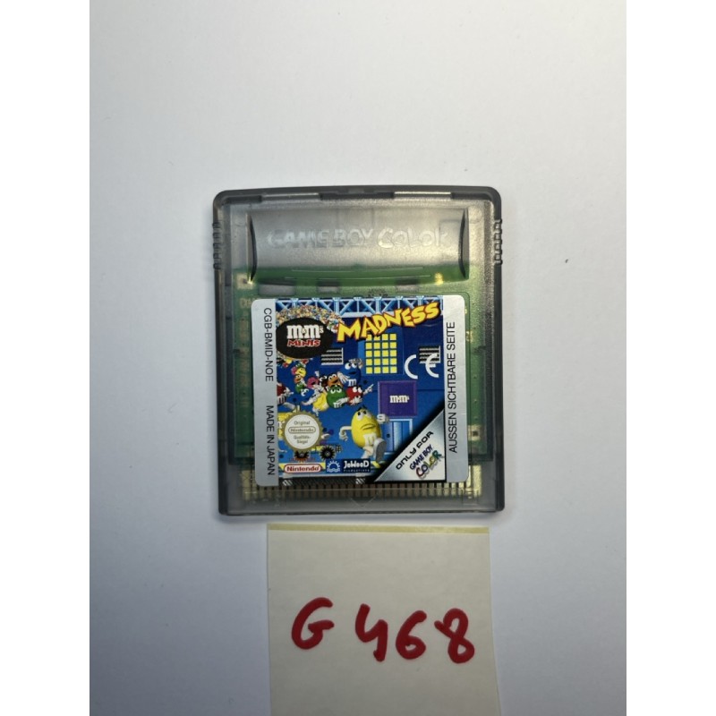 M&M's Minis Madness Nintendo Game Boy Color (GBC)