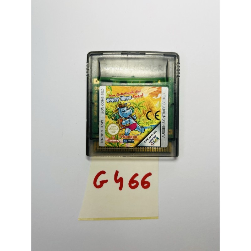 Das Geheimnis der Happy Hippo-Insel Nintendo Game Boy Color (GBC)