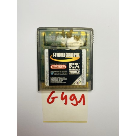 F-1 World Grand Prix Nintendo Game Boy Color (GBC)