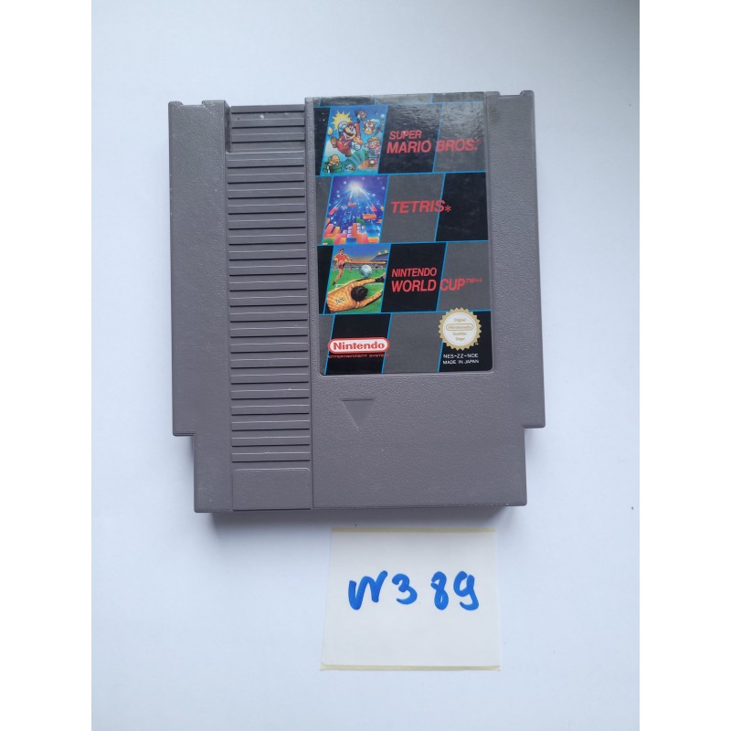 Super Mario Bros / Tetris / Nintendo World Cup Nintendo Entertainment System (NES)