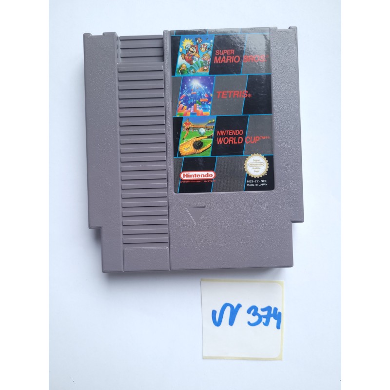 Super Mario Bros / Tetris / Nintendo World Cup Nintendo Entertainment System (NES)