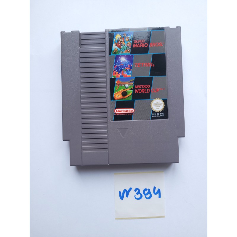 Super Mario Bros / Tetris / Nintendo World Cup Nintendo Entertainment System (NES)