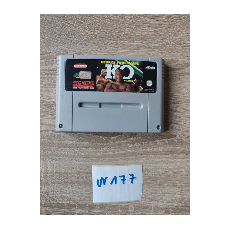 George Foreman's KO Boxing SNES